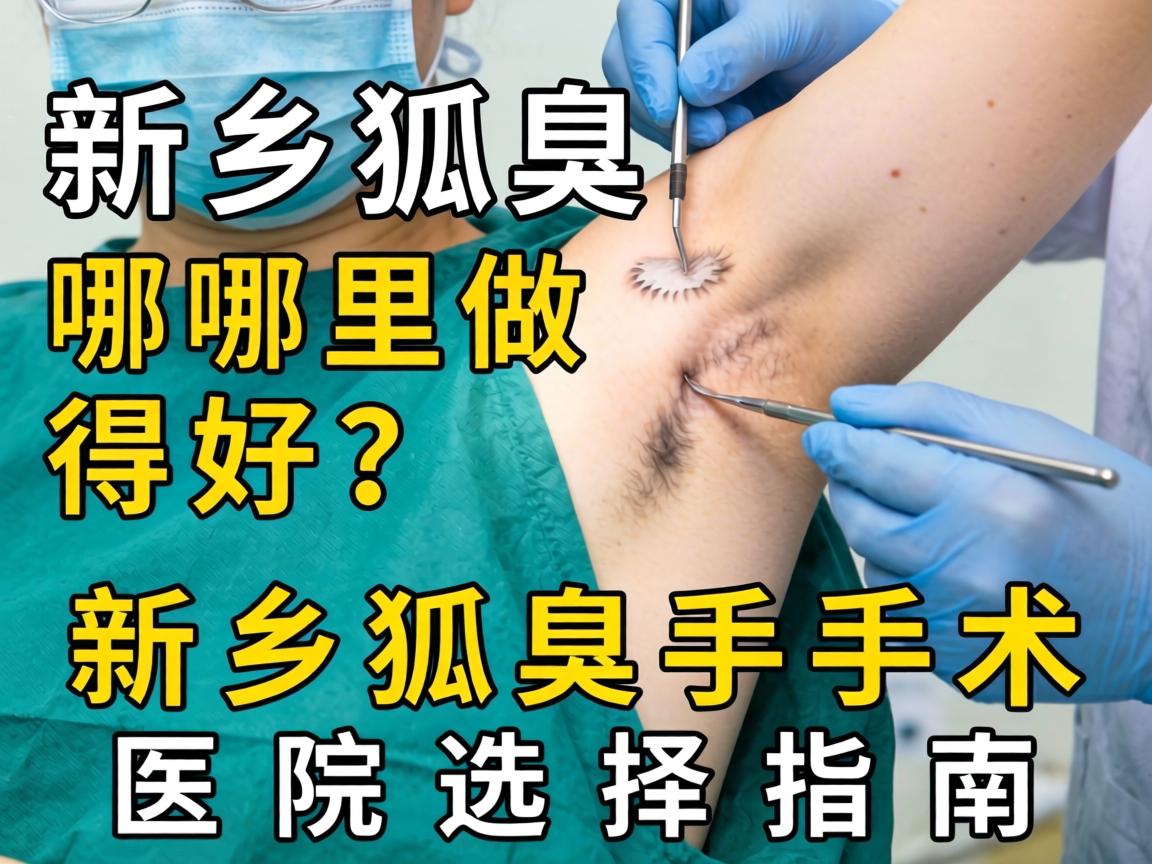新乡狐臭手术哪里做得好?新乡狐臭手术医院选择指南 新乡狐臭手术哪里做得好?新乡狐臭手术医院选择指南