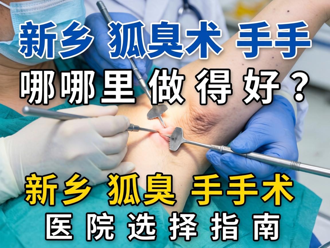 新乡狐臭手术哪里做得好?新乡狐臭手术医院选择指南 新乡狐臭手术哪里做得好?新乡狐臭手术医院选择指南