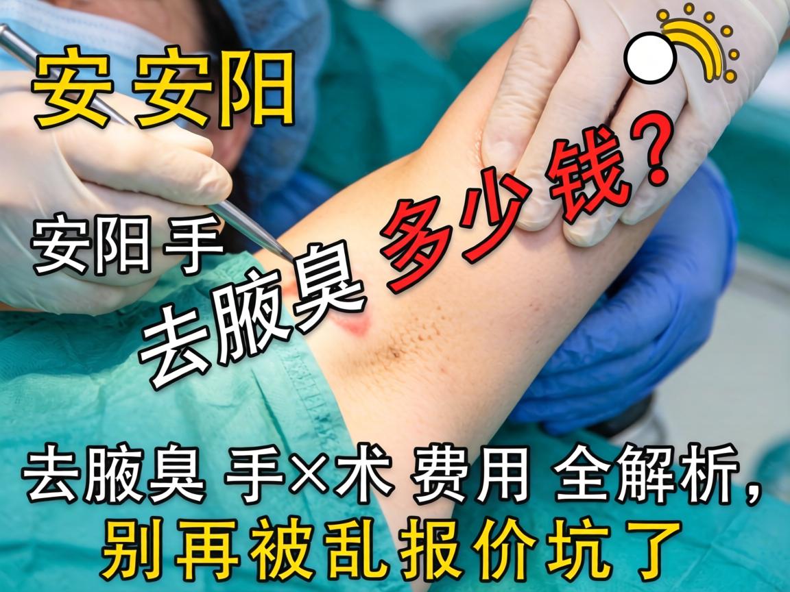 安阳手术去腋臭多少钱?去腋臭手术费用全解析,别再被乱报价坑了 安阳手术去腋臭多少钱?去腋臭手术费用全解析,别再被乱报价坑了