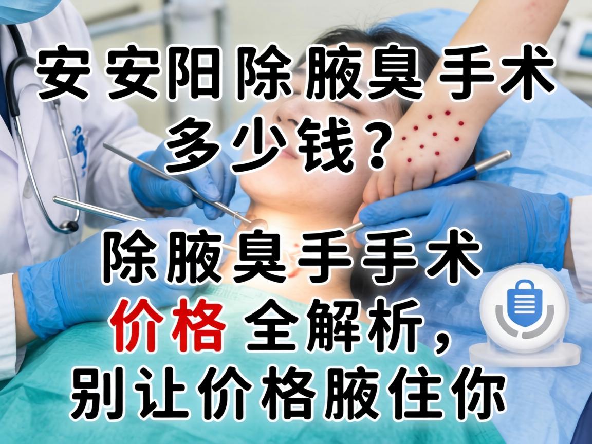 在安阳除腋臭手术多少钱?除腋臭手术价格全解析,别让价格腋住你 在安阳除腋臭手术多少钱?除腋臭手术价格全解析,别让价格腋住你
