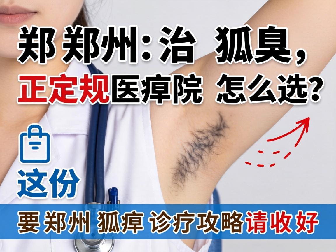 郑州治狐臭,正规医院怎么选?这份郑州狐臭诊疗攻略请收好 郑州治狐臭,正规医院怎么选?这份郑州狐臭诊疗攻略请收好