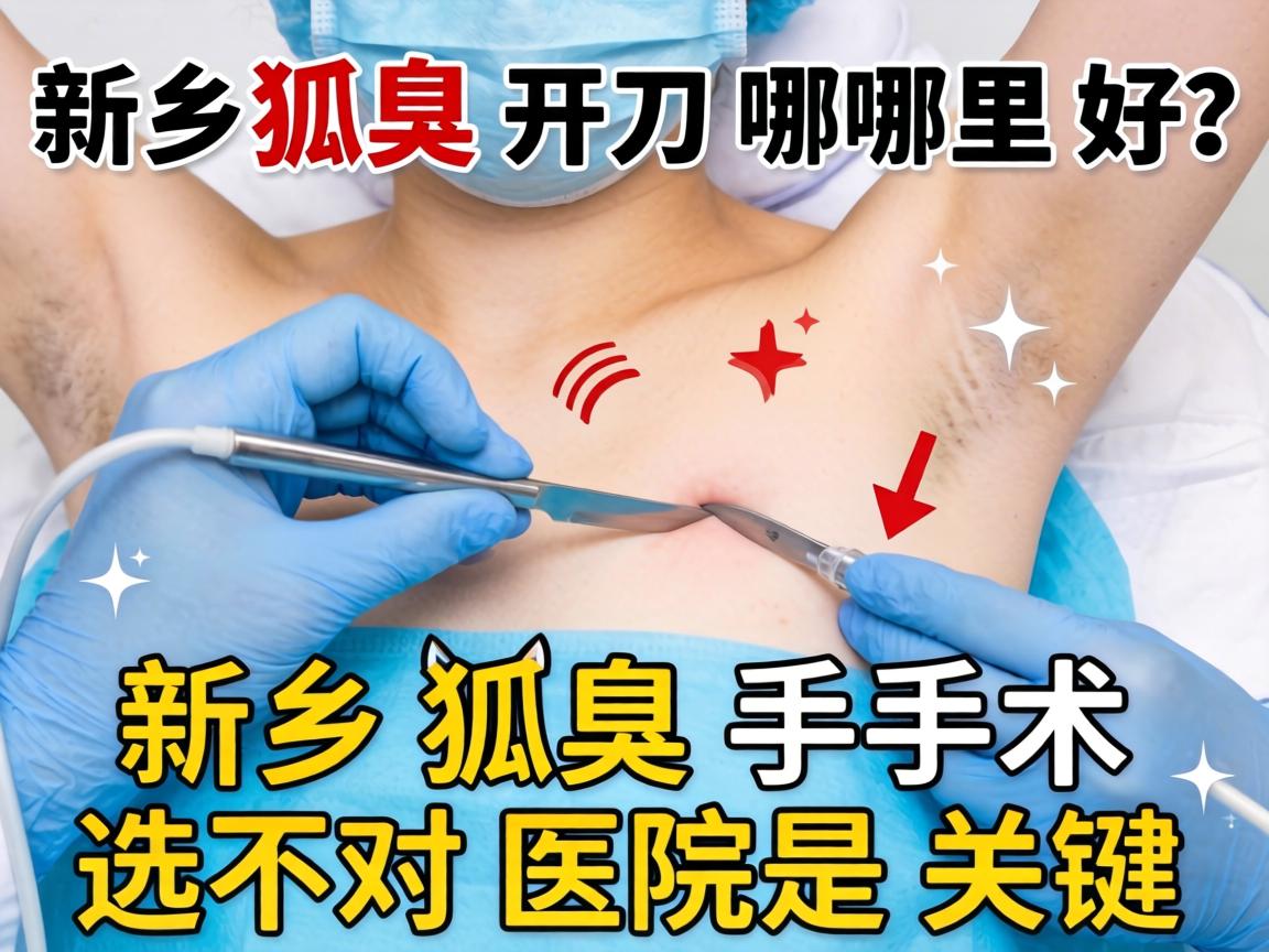新乡狐臭开刀哪里好?新乡狐臭手术选对医院是关键 新乡狐臭开刀哪里好?新乡狐臭手术选对医院是关键