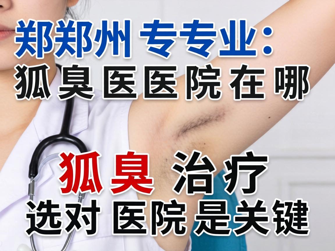 郑州专业狐臭医院在哪?狐臭治疗选对医院是关键 郑州专业狐臭医院在哪?狐臭治疗选对医院是关键