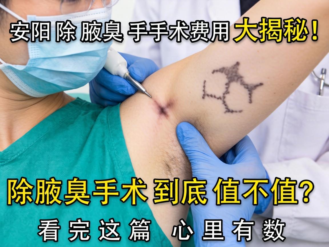 安阳除腋臭手术费用大揭秘!除腋臭手术到底值不值?看完这篇心里有数 安阳除腋臭手术费用大揭秘!除腋臭手术到底值不值?看完这篇心里有数