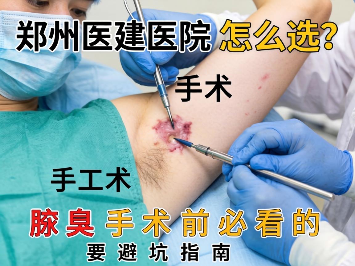 郑州腋臭手术医院怎么选?腋臭手术前必看的避坑指南 郑州腋臭手术医院怎么选?腋臭手术前必看的避坑指南