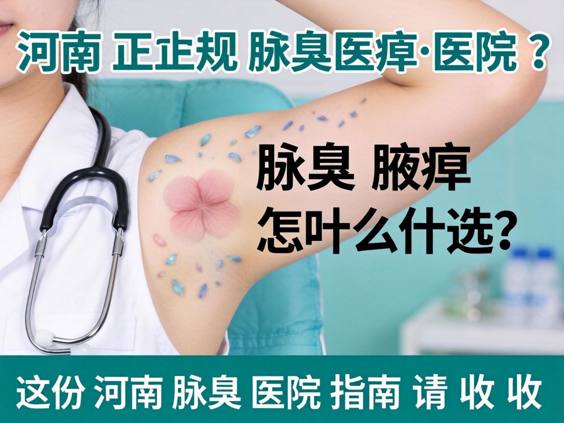 河南正规腋臭医院怎么选?这份河南腋臭医院指南请收好 河南正规腋臭医院怎么选?这份河南腋臭医院指南请收好