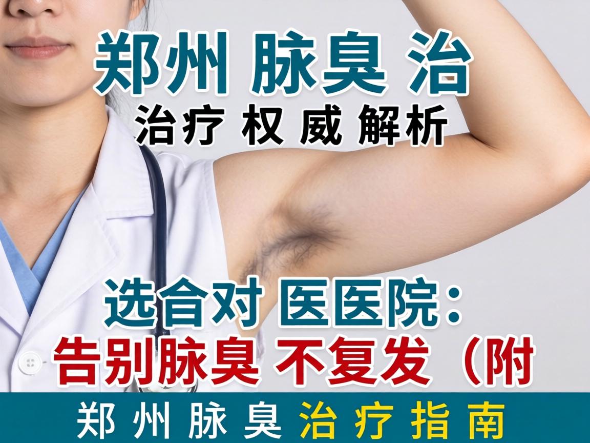 郑州腋臭治疗权威解析，选对医院，告别腋臭不复发（附郑州腋臭治疗指南）