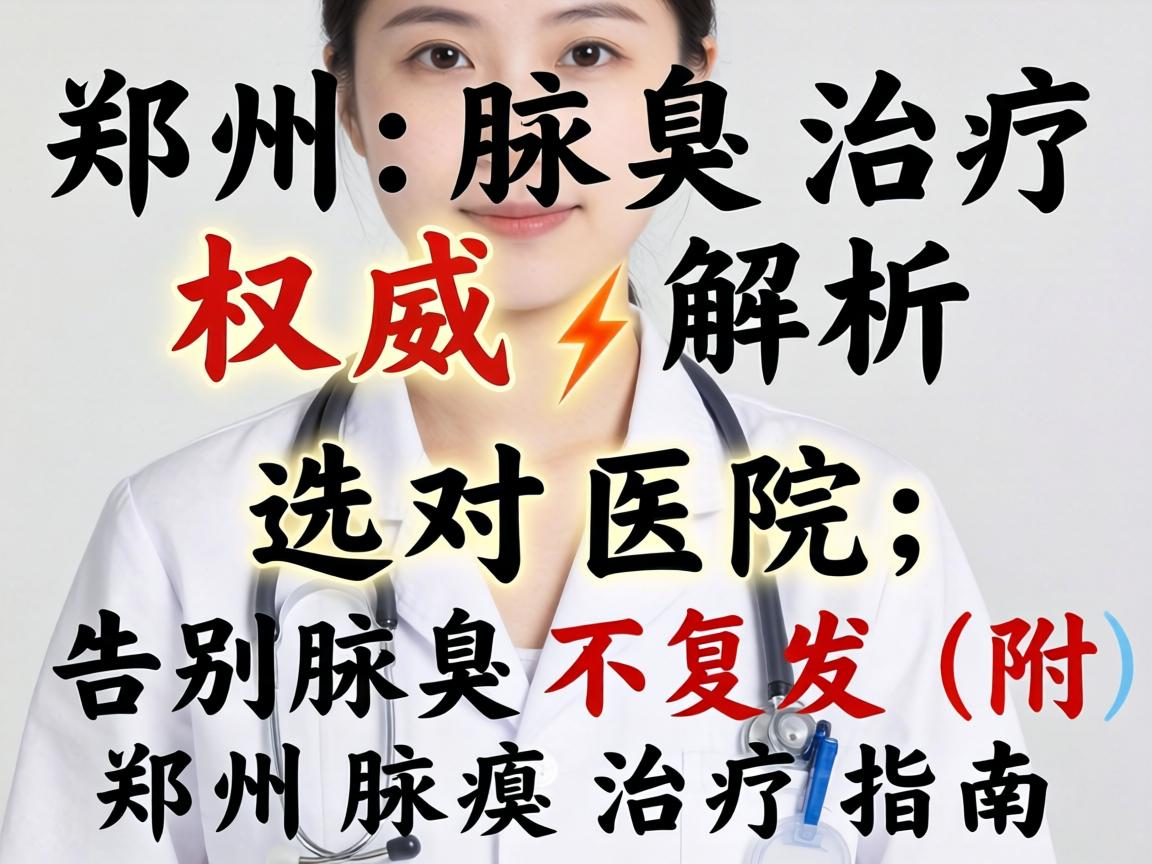 郑州腋臭治疗权威解析，选对医院，告别腋臭不复发（附郑州腋臭治疗指南）