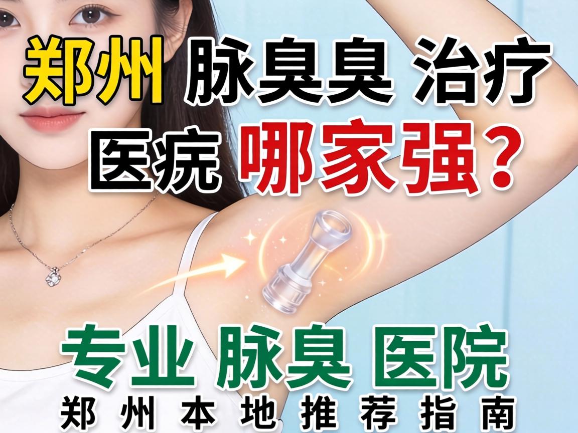 郑州腋臭治疗医院哪家强？专业腋臭医院郑州本地推荐指南