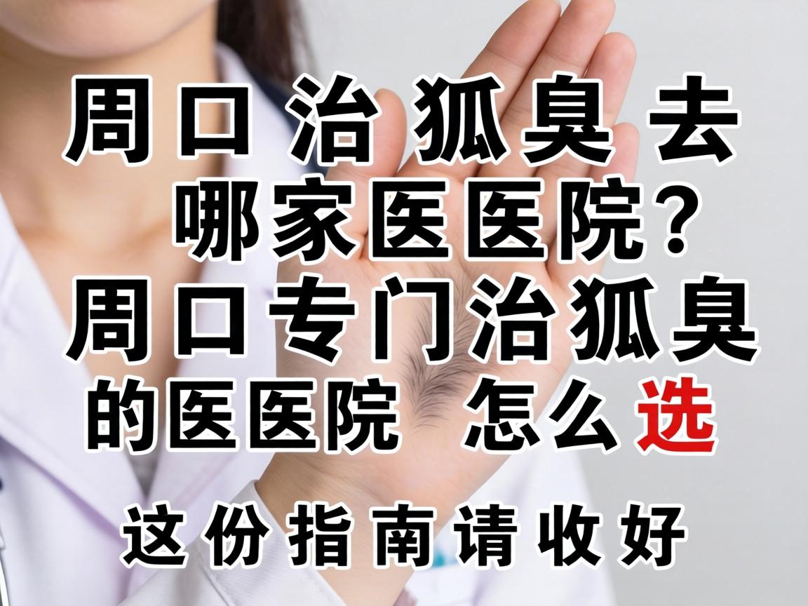周口治狐臭去哪家医院？周口专门治狐臭的医院怎么选？这份指南请收好