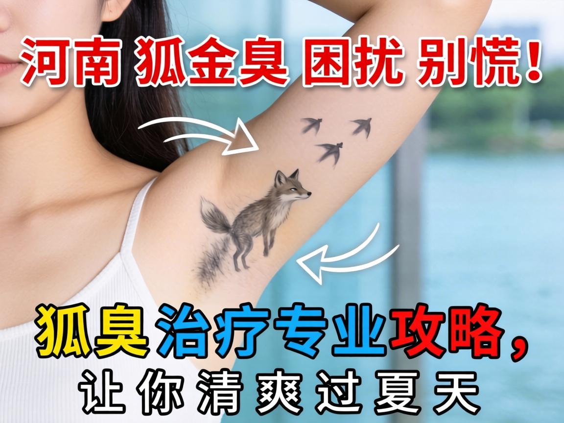 河南狐臭困扰别慌!狐臭治疗专业攻略,让你清爽过夏天 河南狐臭困扰别慌!狐臭治疗专业攻略,让你清爽过夏天