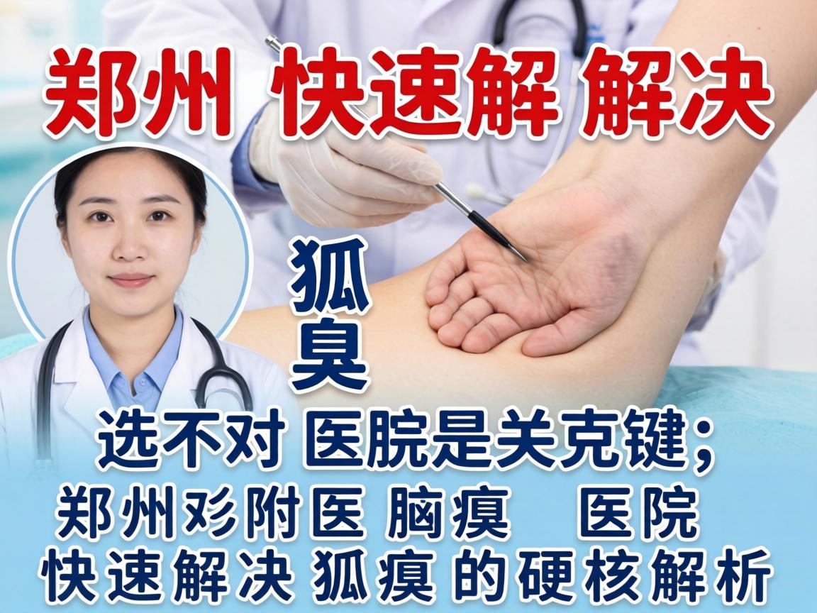 郑州快速解决狐臭,选对医院是关键,郑州附医腋臭医院快速解决狐臭的硬核解析 郑州快速解决狐臭,选对医院是关键,郑州附医腋臭医院快速解决狐臭的硬核解析