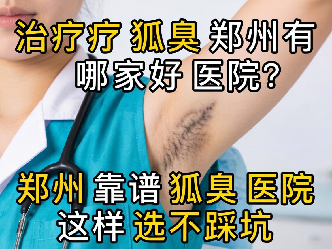 治疗狐臭郑州有哪家好医院?郑州靠谱狐臭医院这样选不踩坑 治疗狐臭郑州有哪家好医院?郑州靠谱狐臭医院这样选不踩坑