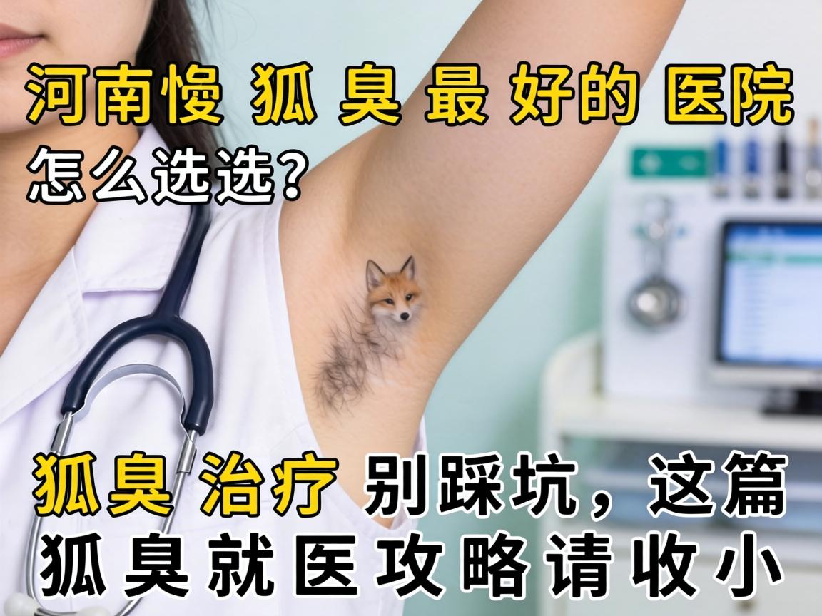河南狐臭最好的医院怎么选?狐臭治疗别踩坑,这篇狐臭就医攻略请收好 河南狐臭最好的医院怎么选?狐臭治疗别踩坑,这篇狐臭就医攻略请收好