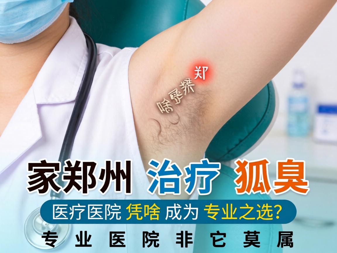 郑州治疗狐臭，这家医院凭啥成为专业之选？专业医院非它莫属