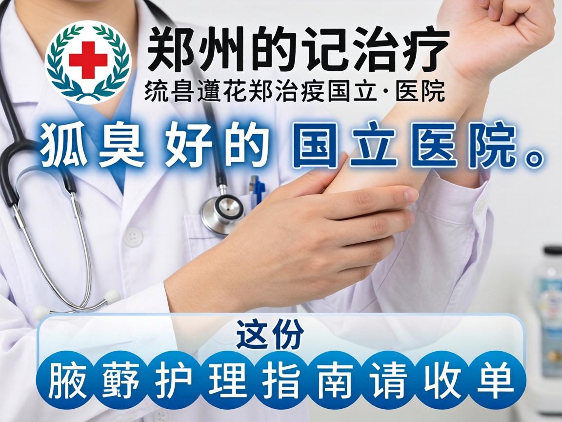 郑州治疗狐臭好的国立医院，这份腋臭护理指南请收好