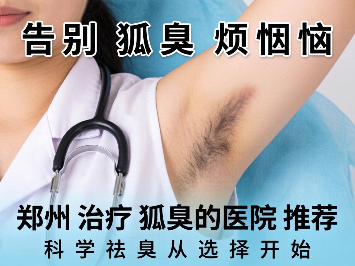 告别狐臭烦恼，郑州治疗狐臭的医院推荐，科学祛臭从选择开始