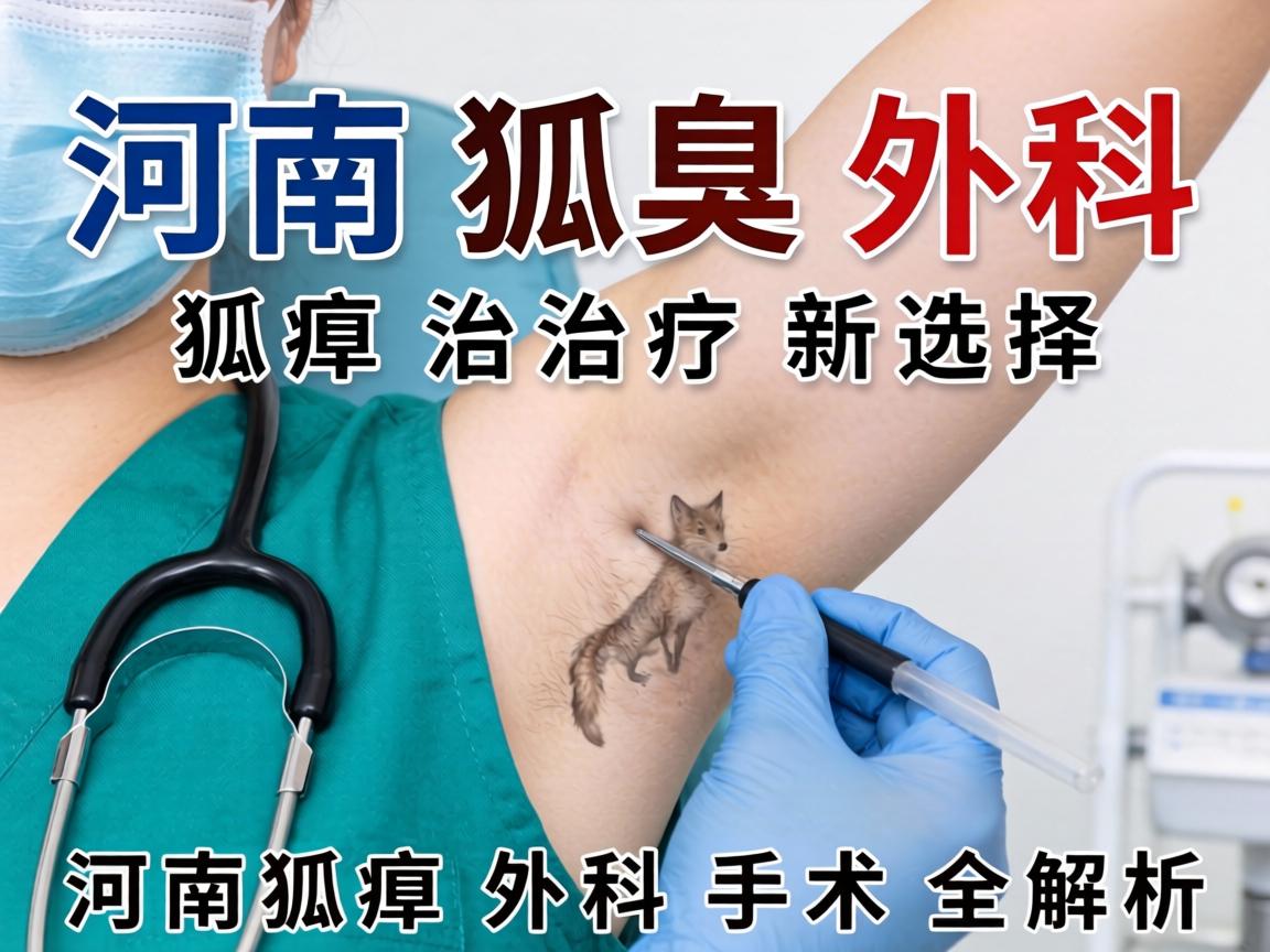 河南狐臭外科,狐臭治疗新选择,河南狐臭外科手术全解析 河南狐臭外科,狐臭治疗新选择,河南狐臭外科手术全解析