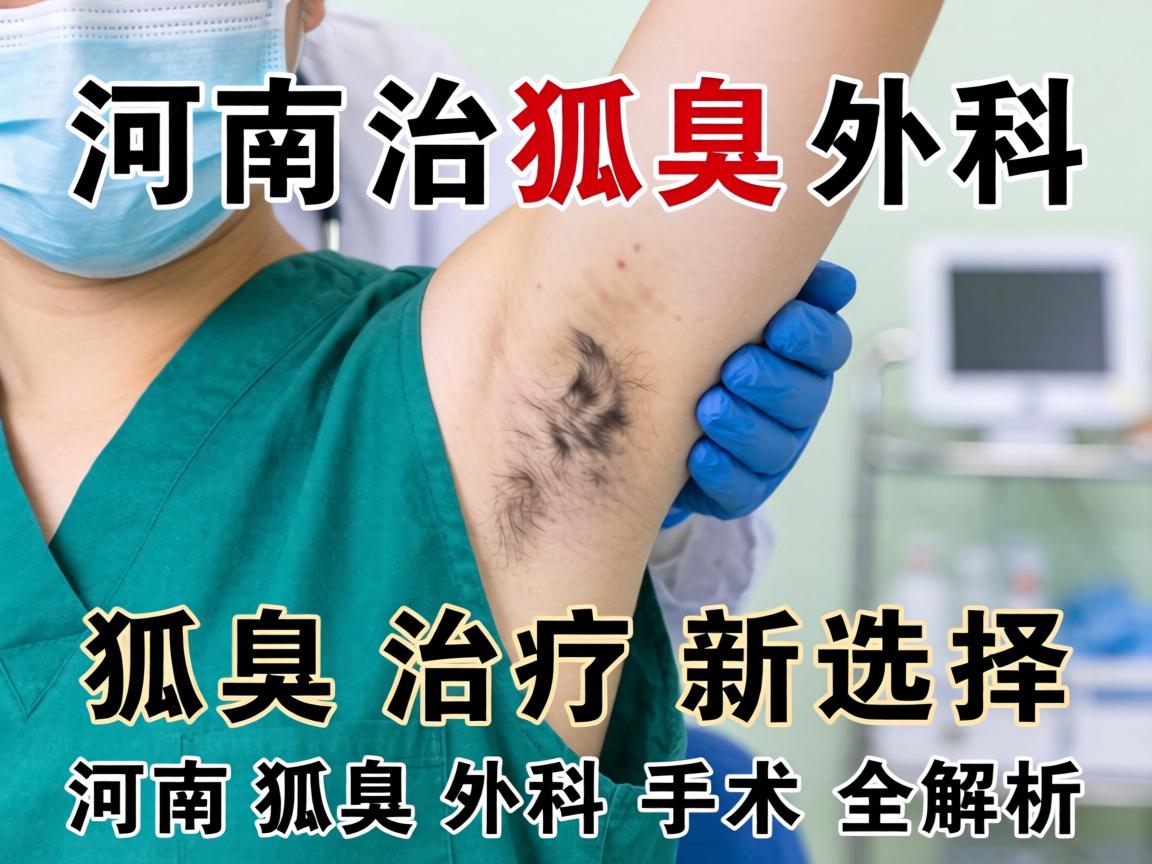 河南狐臭外科,狐臭治疗新选择,河南狐臭外科手术全解析 河南狐臭外科,狐臭治疗新选择,河南狐臭外科手术全解析
