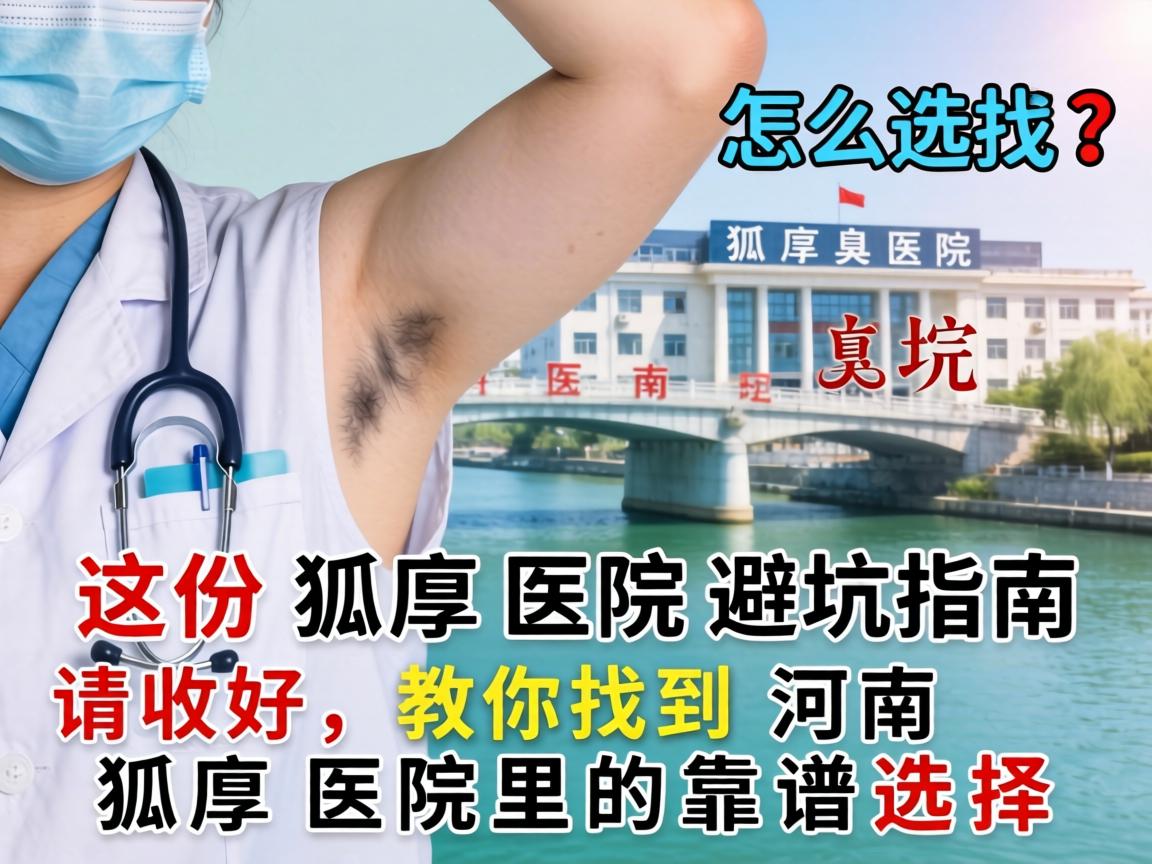 河南狐臭医院怎么选?这份狐臭医院避坑指南请收好,教你找到河南狐臭医院里的靠谱选择 河南狐臭医院怎么选?这份狐臭医院避坑指南请收好,教你找到河南狐臭医院里的靠谱选择