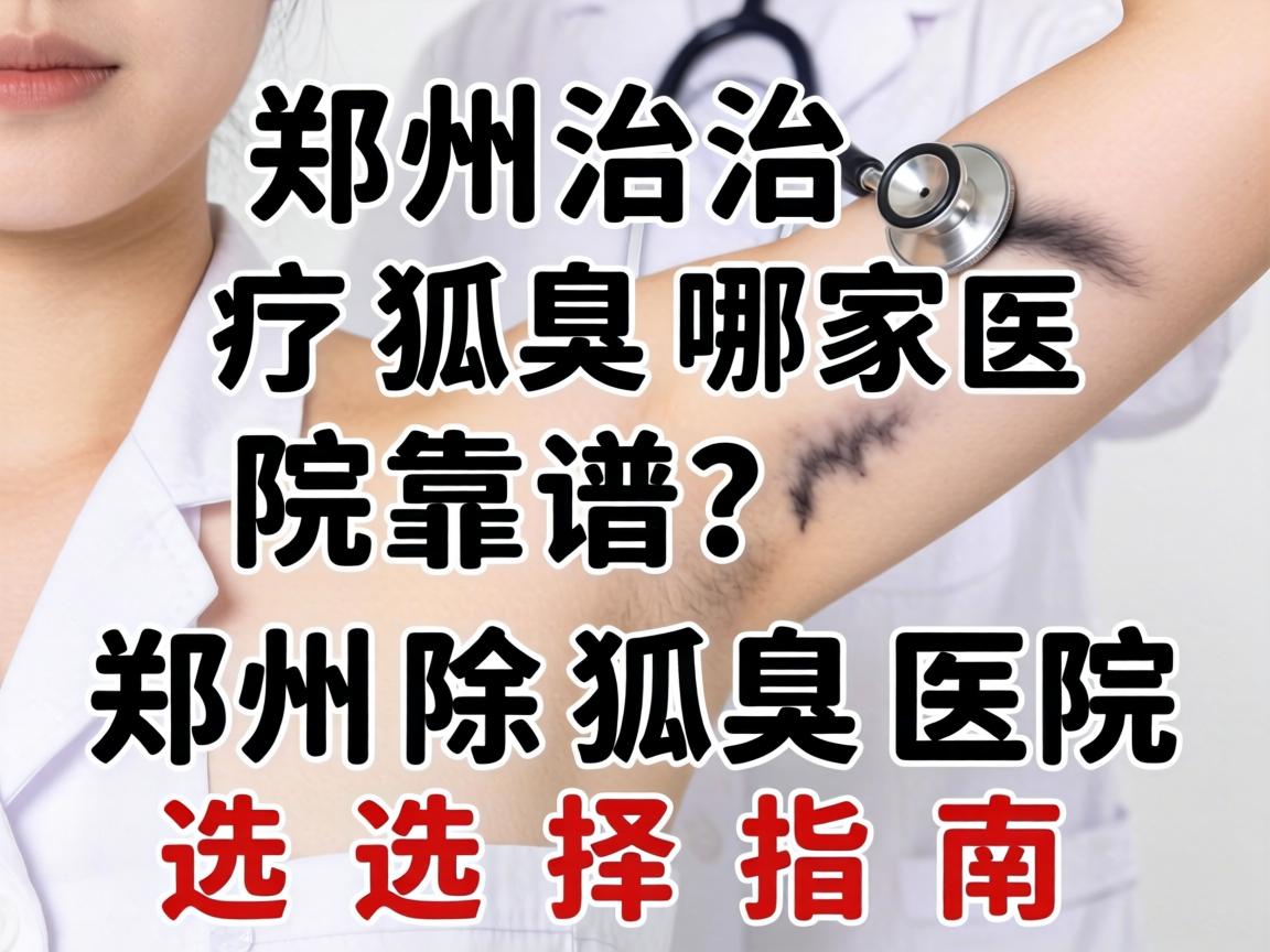 郑州治疗狐臭哪家医院靠谱？郑州除狐臭医院选择指南