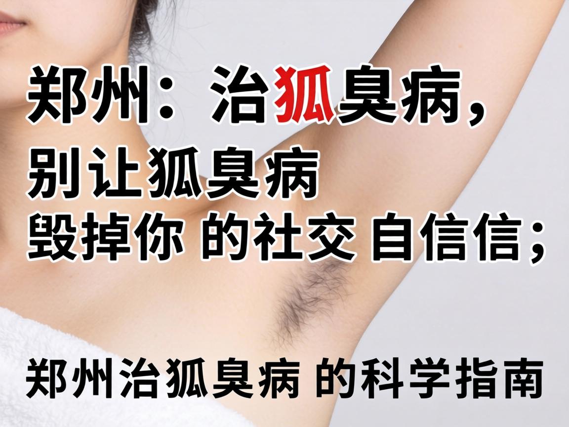 郑州治狐臭病，别让狐臭病毁掉你的社交自信，郑州治狐臭病的科学指南