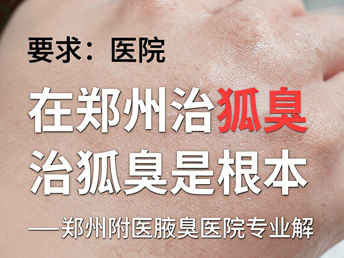 在郑州治狐臭,选对医院治狐臭是根本—郑州附医腋臭医院专业解读 在郑州治狐臭,选对医院治狐臭是根本—郑州附医腋臭医院专业解读