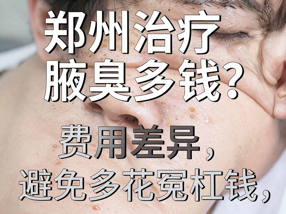 郑州治疗腋臭多钱?一文讲清费用差异,避免多花冤枉钱 郑州治疗腋臭多钱?一文讲清费用差异,避免多花冤枉钱