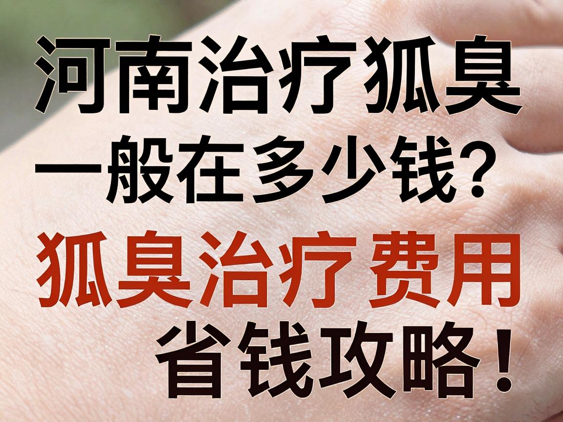 河南治疗狐臭一般在多少钱?深度解析狐臭治疗费用构成与省钱攻略 河南治疗狐臭一般在多少钱?深度解析狐臭治疗费用构成与省钱攻略