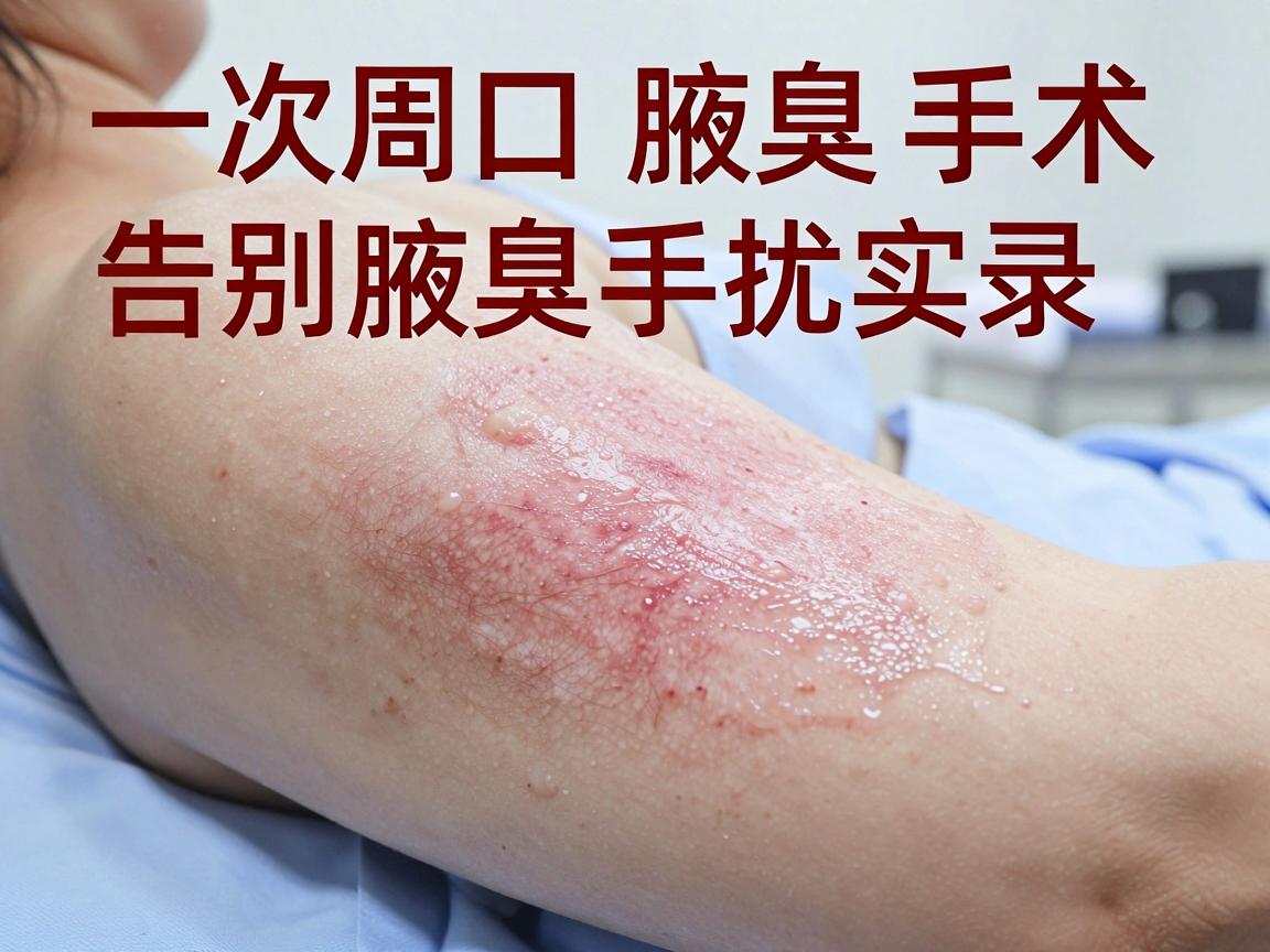 周口腋臭手术实录,一次周口腋臭手术,告别腋臭困扰的全程记录 周口腋臭手术实录,一次周口腋臭手术,告别腋臭困扰的全程记录