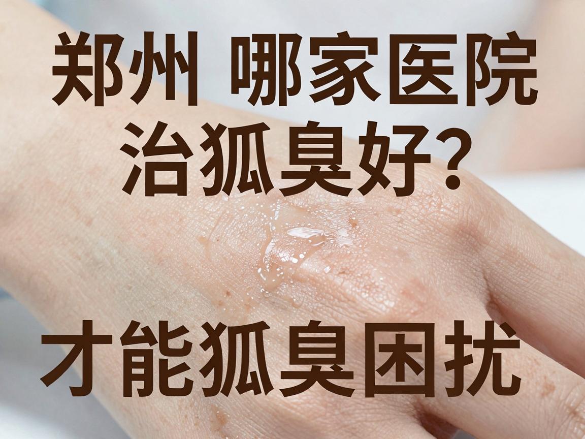 郑州哪家医院治狐臭好？选对医院才能根除狐臭困扰