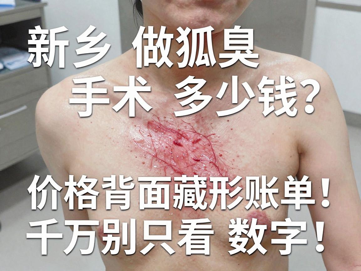 新乡做狐臭手术多少钱?价格背后藏着这些隐形账单,千万别只看数字! 新乡做狐臭手术多少钱?价格背后藏着这些隐形账单,千万别只看数字!