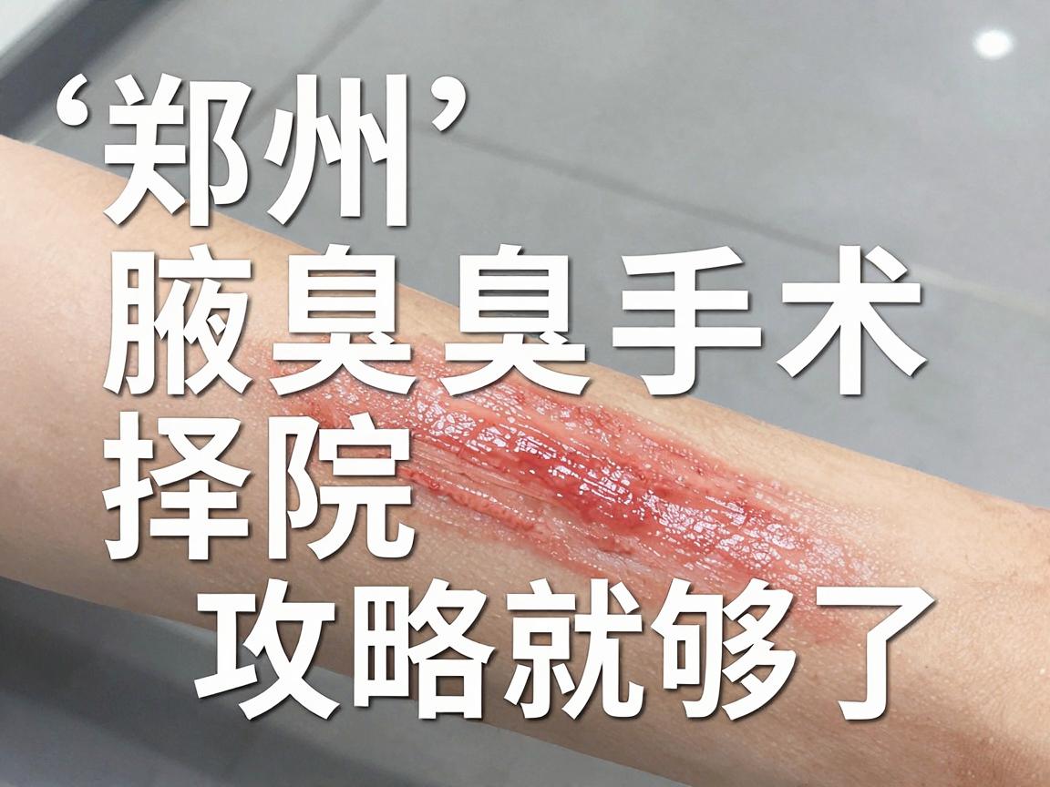 郑州腋臭手术医院怎么选?看这篇郑州腋臭手术择院攻略就够了 郑州腋臭手术医院怎么选?看这篇郑州腋臭手术择院攻略就够了