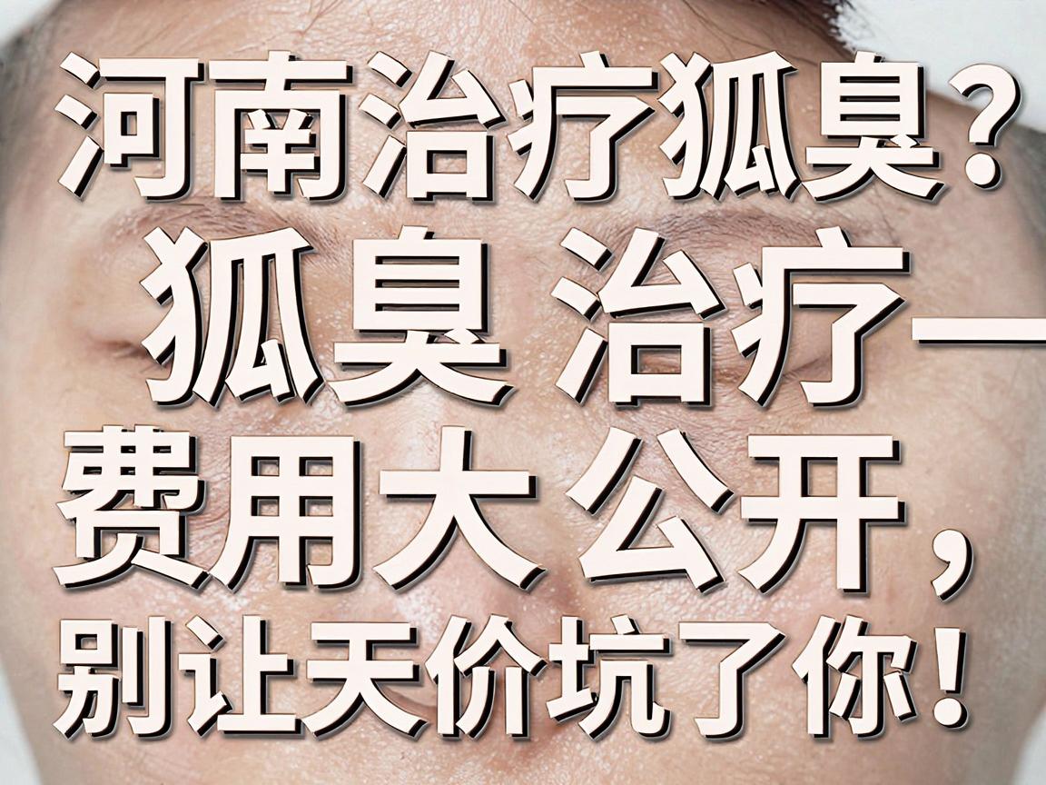 河南治疗狐臭一般多少钱?狐臭治疗费用大公开,别让天价坑了你! 河南治疗狐臭一般多少钱?狐臭治疗费用大公开,别让天价坑了你!