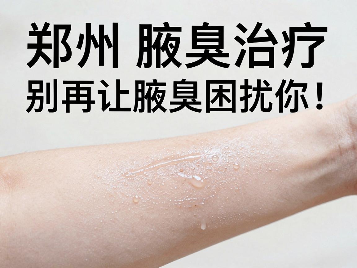 郑州腋臭治疗，别再让腋臭困扰你，这份郑州腋臭护理指南请收好
