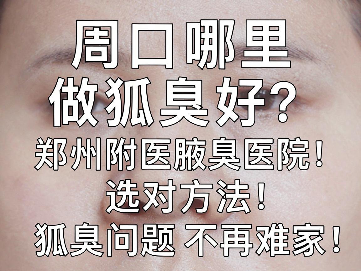 周口哪里做狐臭好?郑州附医腋臭医院专家,选对方法,狐臭问题不再难 周口哪里做狐臭好?郑州附医腋臭医院专家,选对方法,狐臭问题不再难