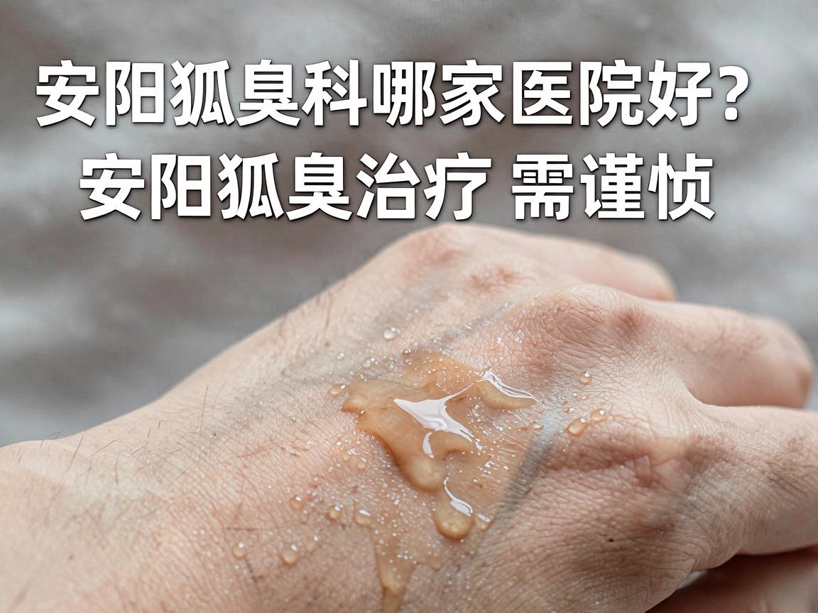 安阳狐臭科哪家医院好？安阳狐臭治疗需谨慎，这份安阳狐臭医院选择指南请收好