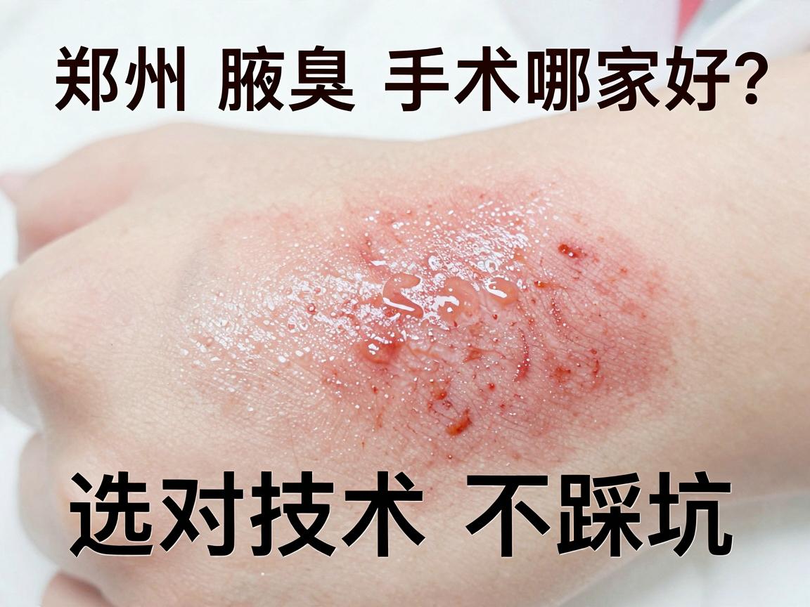 郑州腋臭微创手术哪家好?对比三家医院,选对技术不踩坑 郑州腋臭微创手术哪家好?对比三家医院,选对技术不踩坑