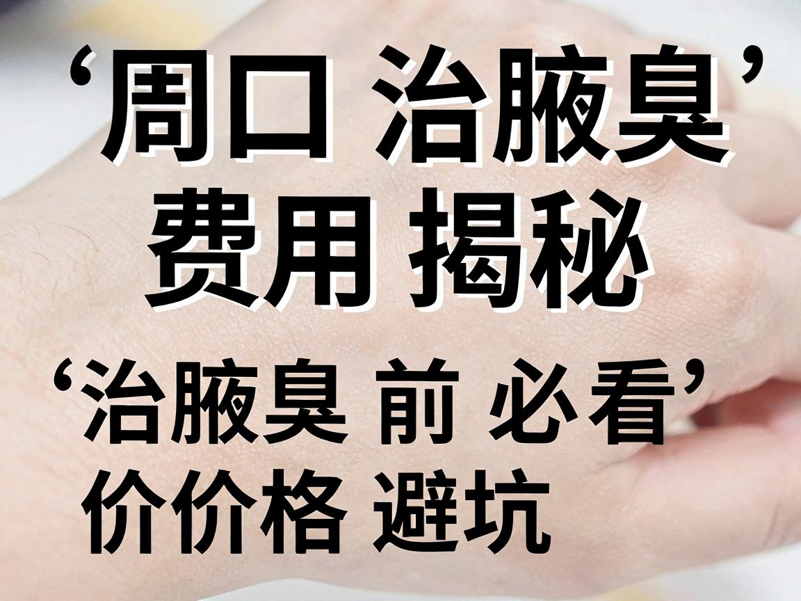 周口治腋臭费用揭秘,治腋臭前必看的价格清单与避坑指南 周口治腋臭费用揭秘,治腋臭前必看的价格清单与避坑指南