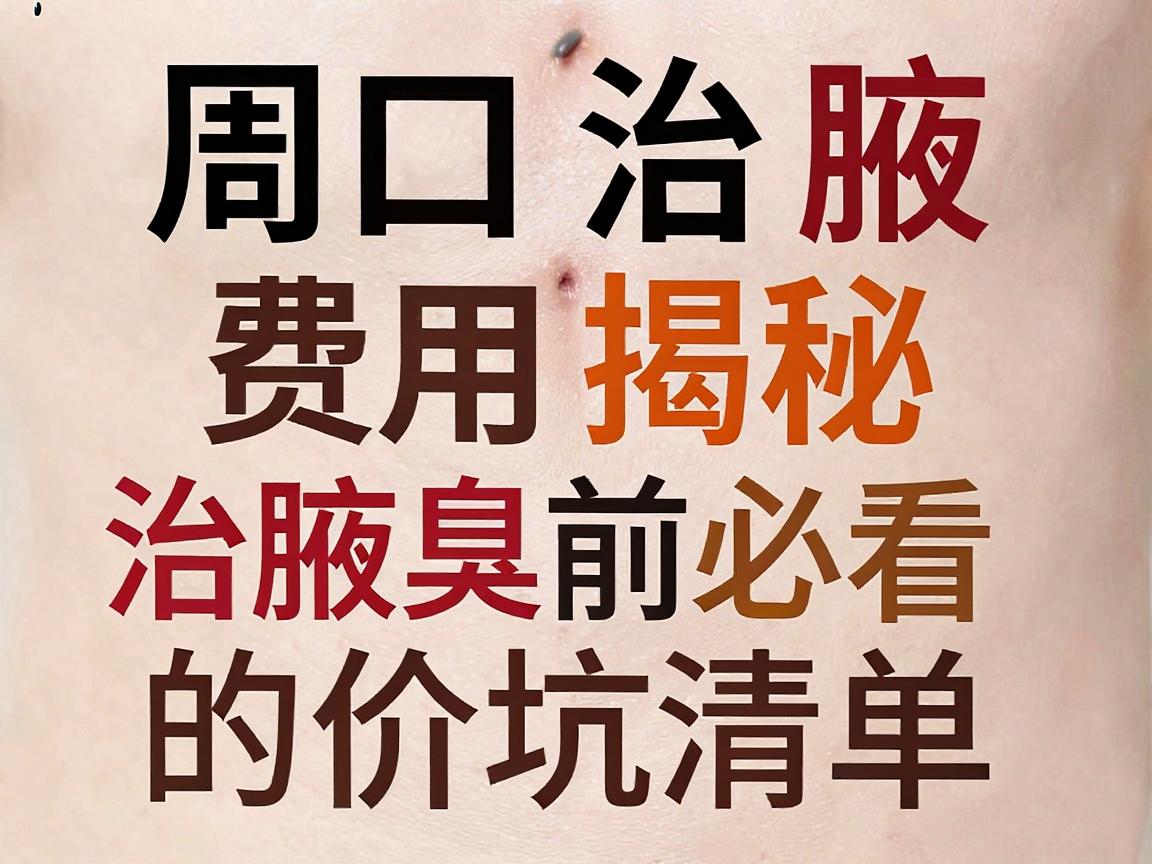 周口治腋臭费用揭秘,治腋臭前必看的价格清单与避坑指南 周口治腋臭费用揭秘,治腋臭前必看的价格清单与避坑指南