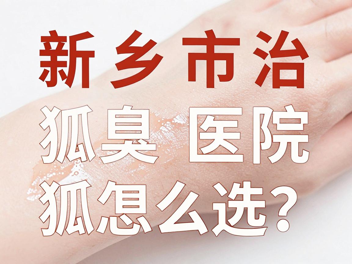 新乡市治疗狐臭专业医院怎么选？3分钟看懂狐臭治疗核心逻辑