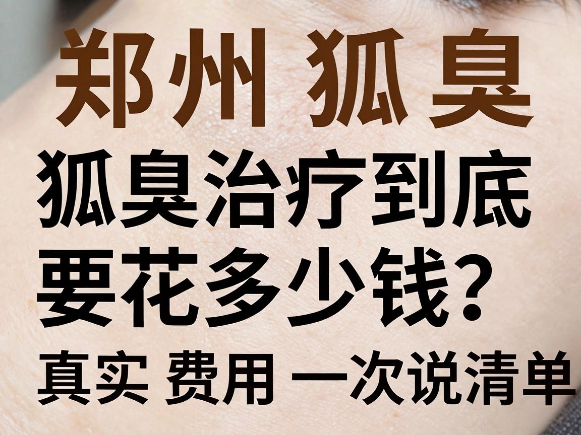 郑州狐臭手术费用大揭秘,狐臭治疗到底要花多少钱?真实费用清单一次说清 郑州狐臭手术费用大揭秘,狐臭治疗到底要花多少钱?真实费用清单一次说清