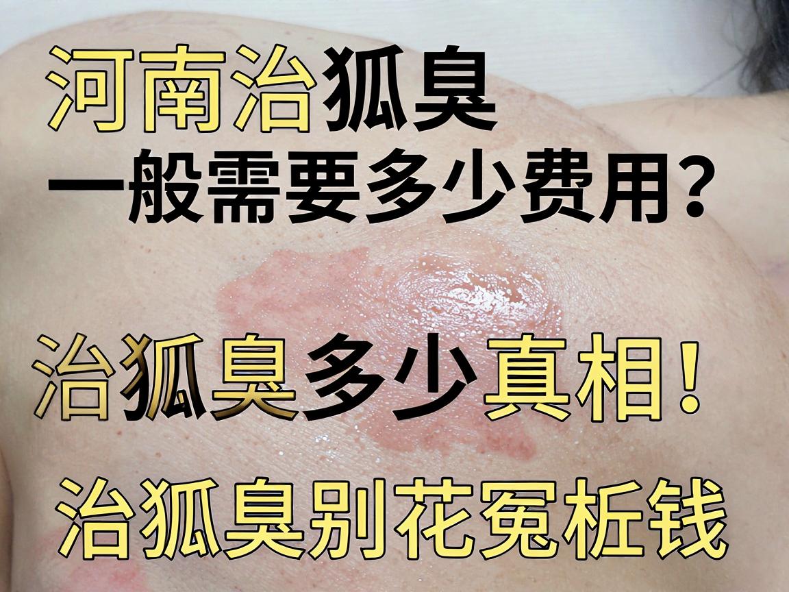 河南治狐臭一般需要多少费用？解密治狐臭费用真相，治狐臭别花冤枉钱