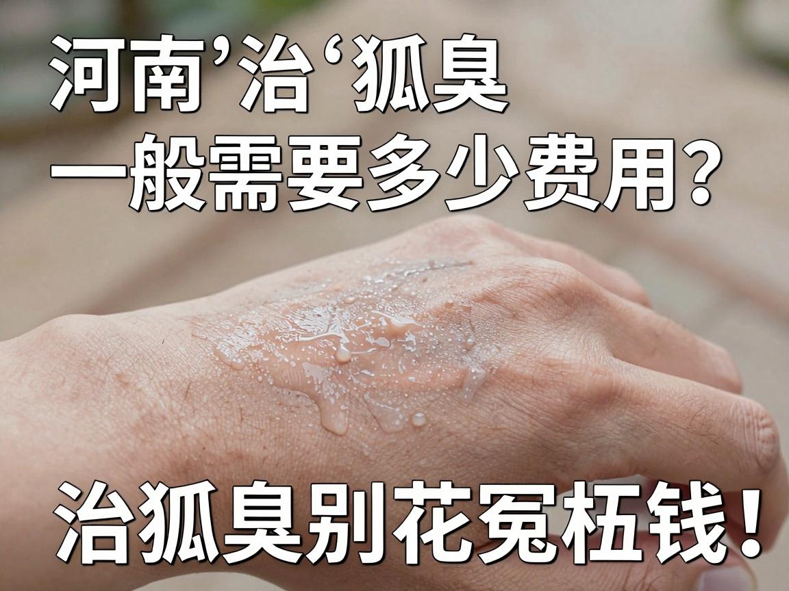 河南治狐臭一般需要多少费用？解密治狐臭费用真相，治狐臭别花冤枉钱