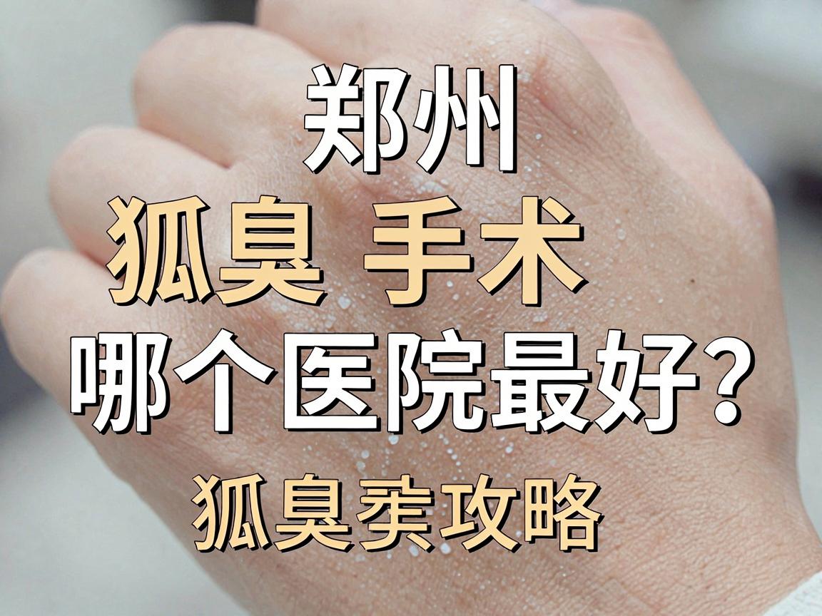 郑州狐臭手术哪个医院最好?专业博主深度拆解狐臭手术医院选择攻略 郑州狐臭手术哪个医院最好?专业博主深度拆解狐臭手术医院选择攻略