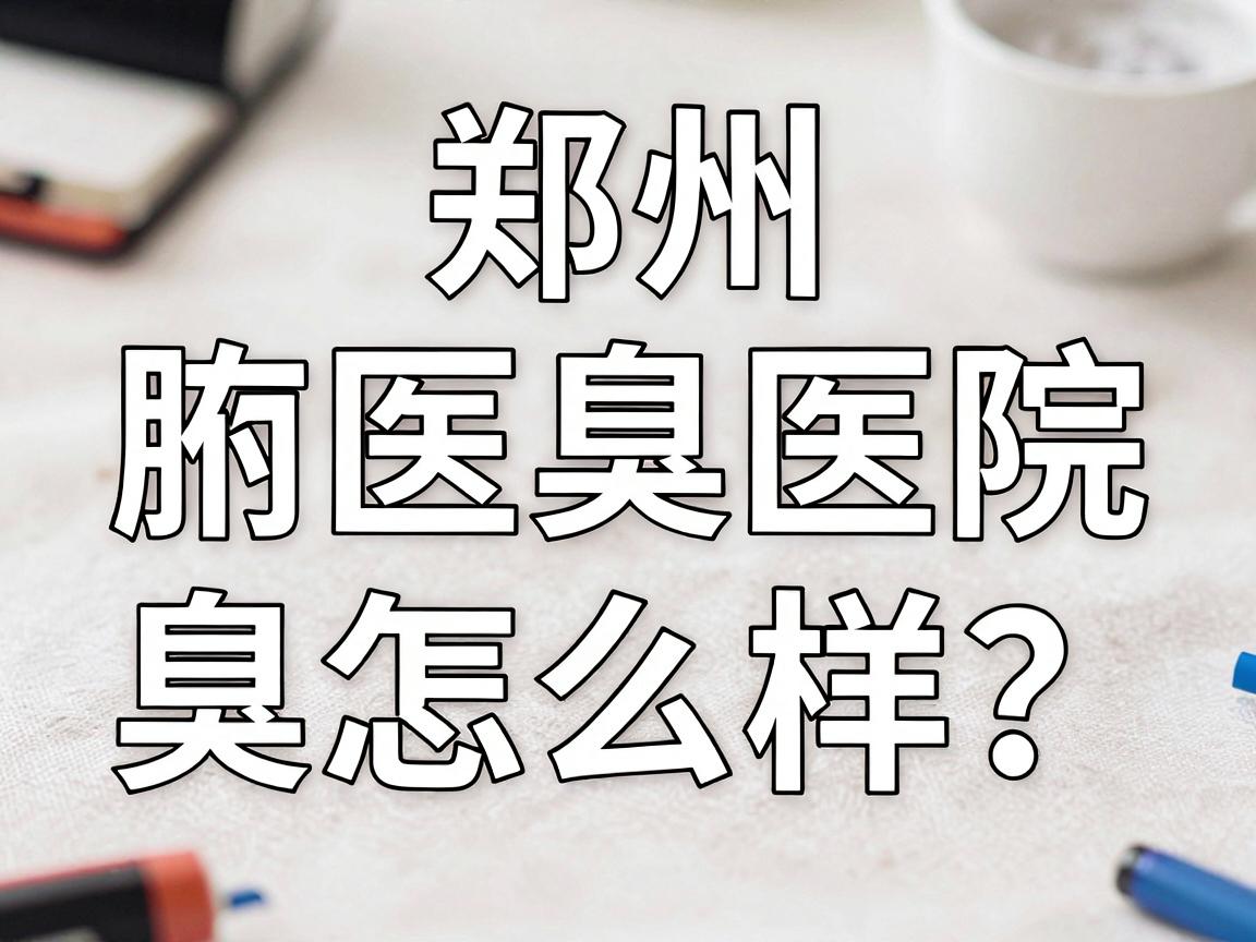 郑州附医腋臭医院怎么样？专业解读腋臭治疗新选择，附医腋臭医院怎么样看这篇就够了