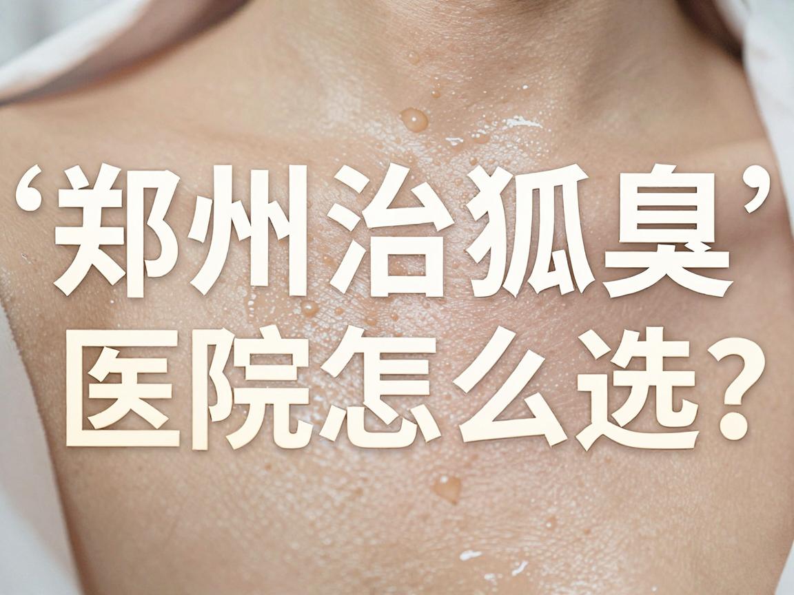 郑州治狐臭医院怎么选？深度解析郑州治狐臭医院的正确打开方式