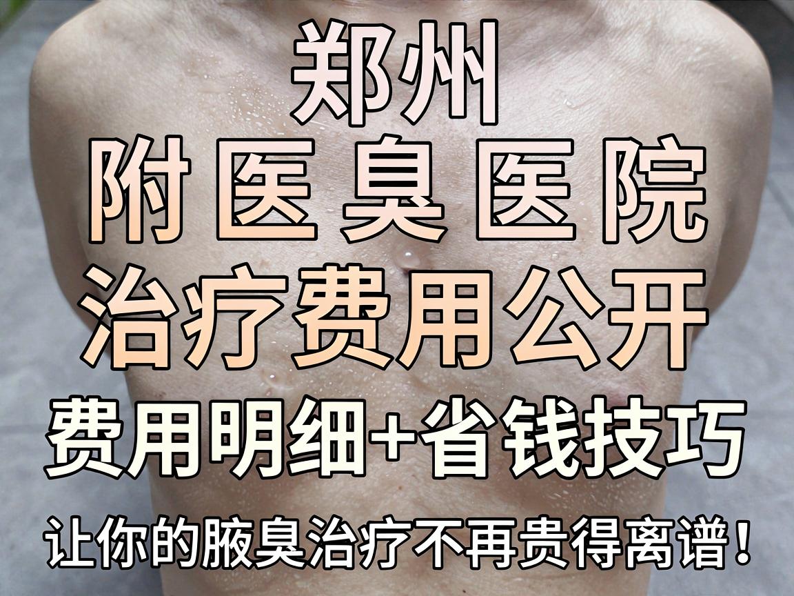 郑州附医腋臭医院治疗费用公开,费用明细+省钱技巧,让你的腋臭治疗不再贵得离谱! 郑州附医腋臭医院治疗费用公开,费用明细+省钱技巧,让你的腋臭治疗不再贵得离谱!