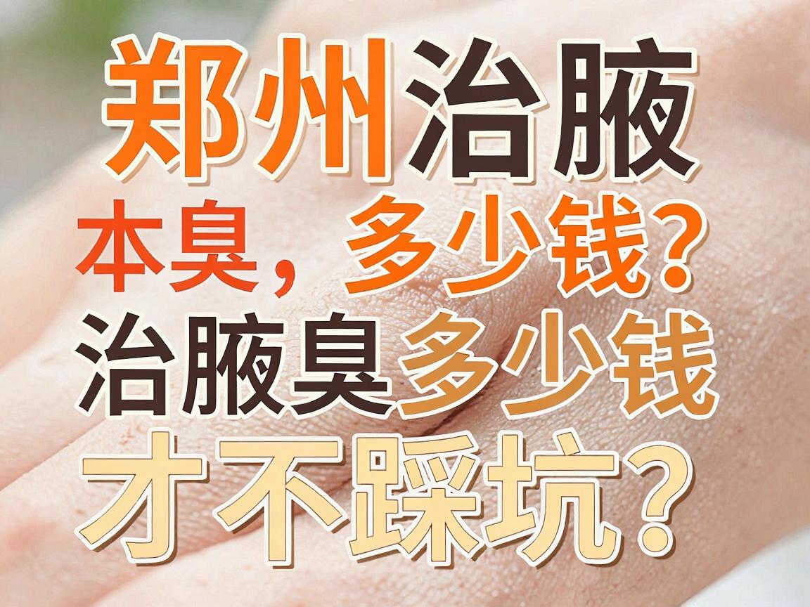 郑州治腋臭多少钱?治腋臭多少钱才不踩坑?郑州本地价格深度解析 郑州治腋臭多少钱?治腋臭多少钱才不踩坑?郑州本地价格深度解析