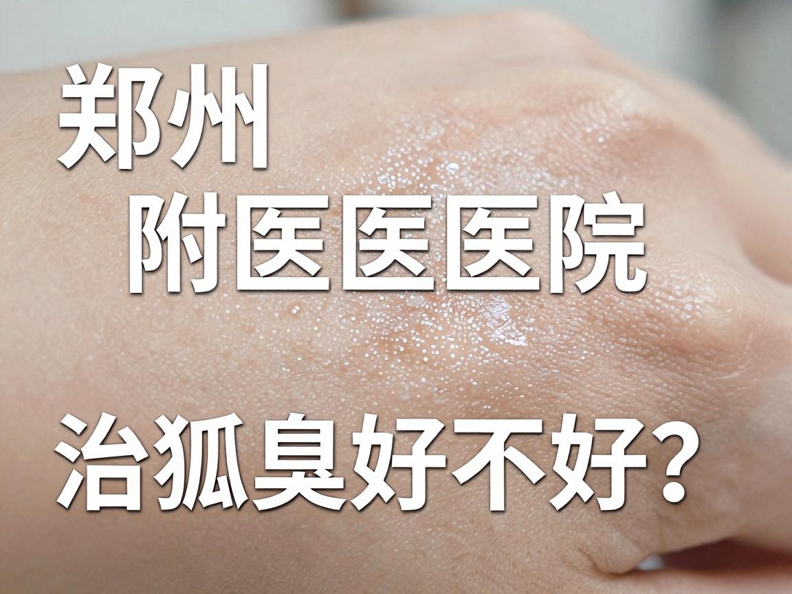 郑州附医医院治狐臭好不好?根治狐臭的真相与专业解读 郑州附医医院治狐臭好不好?根治狐臭的真相与专业解读